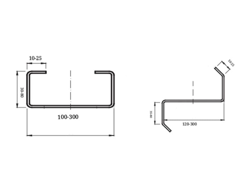 CZ100-300型全自動母屋ロール成形機